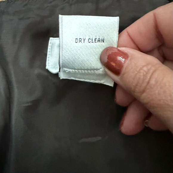 Talbots Canvas A-Line Skirt – Textured Zebra Print Plus Size 24 Petite - Picture 6 of 9